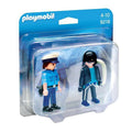 Playset Police And Thief Playmobil 9218 (6 pcs)