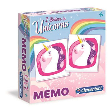 Igra Spomin Unicorns Clementoni