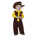 Kostum za dojenčke Cowboy 113244 Rjava Rumena (2 Pcs)
