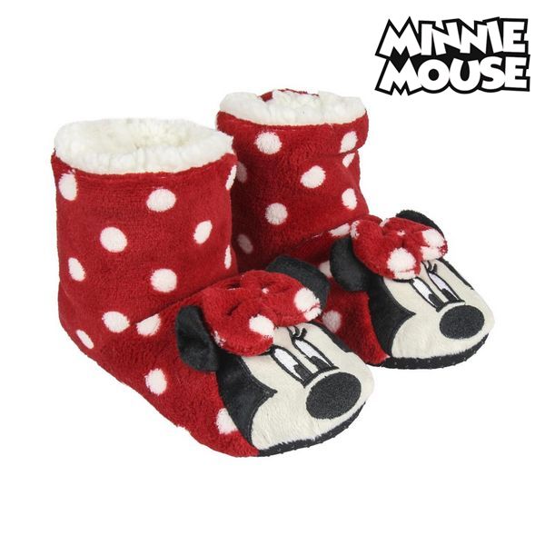 Hišnimi Copati Minnie Mouse Rdeča