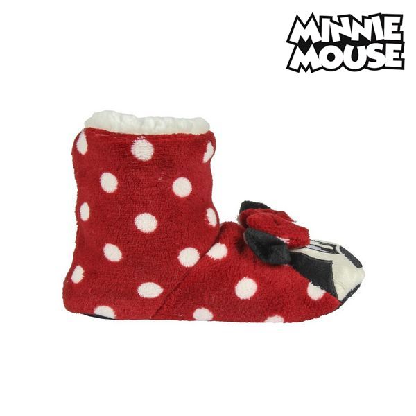 Hišnimi Copati Minnie Mouse Rdeča