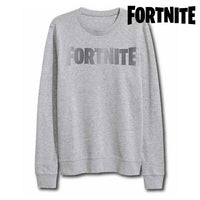 Otroški Pulover brez Kapuce Fortnite 75068 Siva