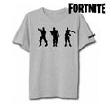 Unisex Majica s Kratkimi Rokavi Fortnite 75062 Siva