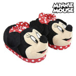 Hišnimi Copati 3d Minnie Mouse Rdeča