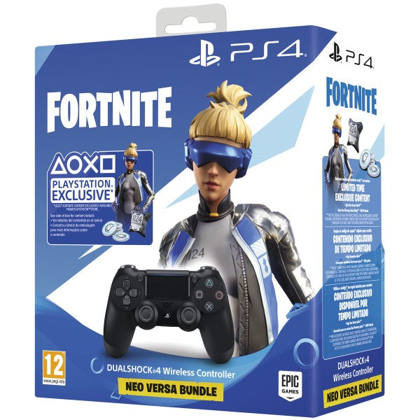 Daljinec Dualshock 4 V2 za Play Station 4 Sony Fortnite 2019 Črna